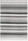 andiamo Webteppich Bolonia Muster modern Öko-Tex 100 Teppich, Polypropylen, Streifen hellgrau, 120x170 cm