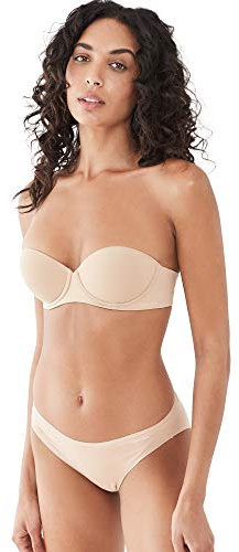 Calvin Klein Women's Perfectly Fit Strapless Convertible Push-Up Bra Bare