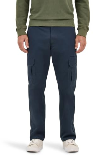 Wrangler Authentics Men's Relaxed Fit Stretch Cargo Pant Casual Pants
