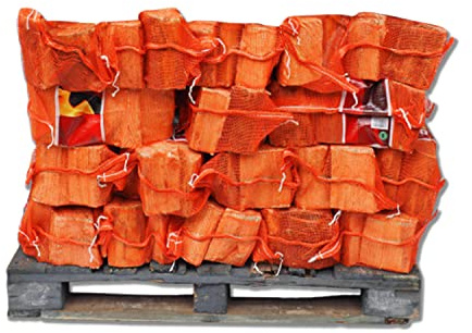 Softwood Firewood Logs 1125L Kiln Dried Logs - Ready to Burn Easy to Light Density - 45 x 25 Litre Net Soft Wood for Outdoor Open Fire Pits Wood Burners Coal Stoves Log Burners