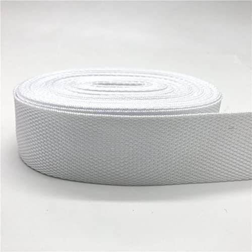 LINOC 5yards 1 1/2 (38mm) Nylon Webbing Polypropylene PP Webbing Ribbon Band Strap Dog Collar Harness Outdoor Backpack Bag Parts