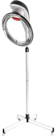 YIYIBYUS Stand Hair Dryer, Professional Orbiting Rotating Hair Processor Hair Dyeing, Oil Treatment, Hair Drying, Heating, Perm Styling for Salon SPA (Grey)