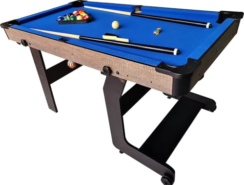 TopTable Fun Fold-Up Holz (klappbar) 5ft - Billardtisch Pool