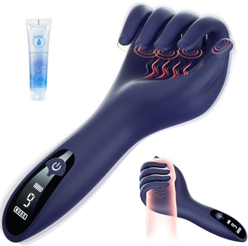 Male Masturbator Sex Toys for Men - Penis Vibrators Male Sex Toy Pocket Pussy Vibrator Stroker with 9 Vibration, LCD Display Adult Sex Toys4mens UK for Anal Clitoral Nipple Toys4couples Men & Women