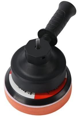 Lucidatrice elettrica a tampone – Cera per auto senza cordoncino, strumento di lucidatura rotativo | Bassa tonalità, design ergonomico, kit di macchine compatte per superfici auto -brillantezza e