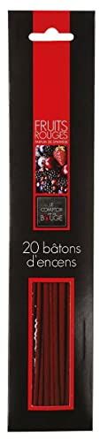 Atmosphera - Lot de 20 bâtons d'encens - fruits rouges