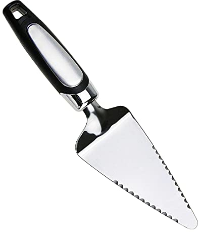 sinogoods Cake Servers, Cake Slicer in Stainless Steel, Pie Server Cake Cutting Knife, Cake Slicer Cutter, for Cake Pizza Fruit Cutting