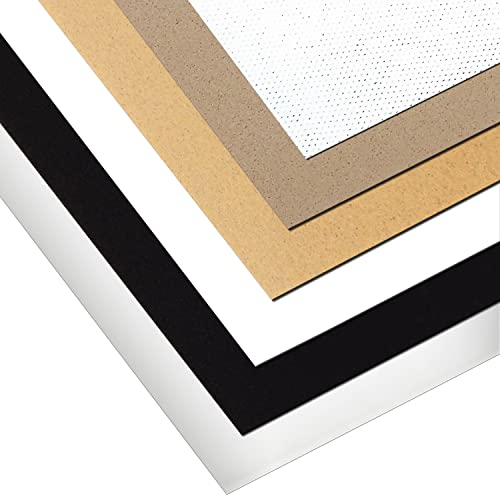 Worbla Probierset 6er Pack Finest Black Transpa Pearly Meshed KobraCast (6er Set 18,7x12,5cm)