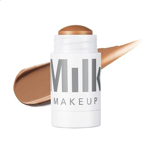 Milch Make-up Matter Bronzer, benommen (Hellbronze) - 0,19 oz - Creme Bronzer Stick - Baubare, mischbare Farbe - Mattes Finish - Über 1.000 Wischbewegungen pro Stick - Vegan, tierversuchsfrei