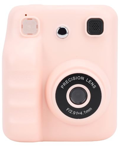 Fotocamera a Stampa Istantanea Schermo HD 48MP 1080P Messa a Fuoco Automatica Riproduzione MP3 Fotocamera da Viaggio con Stampa (Nessuna scheda di memoria)