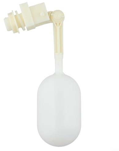 Valvola a sfera galleggiante regolabile in plastica da 30,5 cm, compatibile con acquario e osmosi inversa per una gestione efficiente del livello dell'acqua