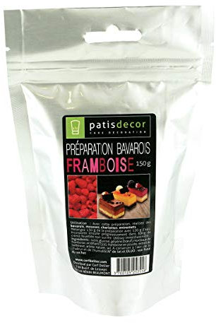 PATISDECOR Preparation Bavarois Framboise 100 g