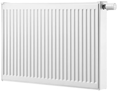 Buderus Flachheizkörper VCM-Profil Typ 22 900 x 800 mm Logatrend rechts mit Wandbefestigung FMS