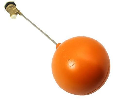 Valvola a sfera galleggiante circolare, DN50 2 filettatura maschio a sfera galleggiante galleggiante, valvola sensore a sfera per pompa serbatoio acqua