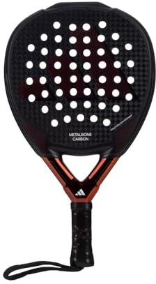 adidas Metalbone Carbon 3.3 unbesaitet g Padelschläger Padelschläger Schwarz - Bronze