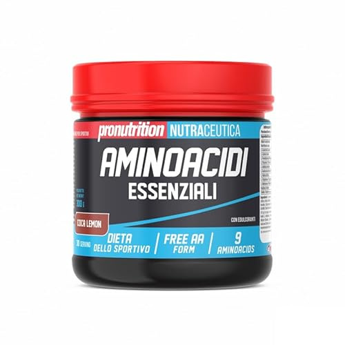 Pronutrition AMINOACIDI ESSENZIALI 300g Cola Lemon - Aminoacidi Essenziali in polvere per il fabbisogno Proteico/Azotato.