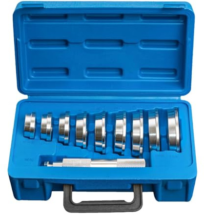 Extractor De Rodamiento De Rueda, Herramienta De Desmontaje Y Montaje De Rodamiento Oblico De 10 Rodamientos 10X, Extractor De Rodamiento De Rueda, Herramienta De Prensado De Manga De Goma De Anillo