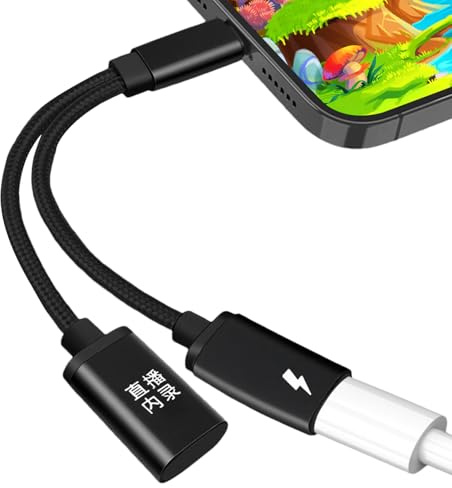 Flkiglm Ayuda De Grabación Interna De Sonido para Teléfono Móvil - Cabezal de Sonido para Teléfono con Conversor de Carga,Filtro Acústico con Reducción Ruido para Narración Viajes y Hogar