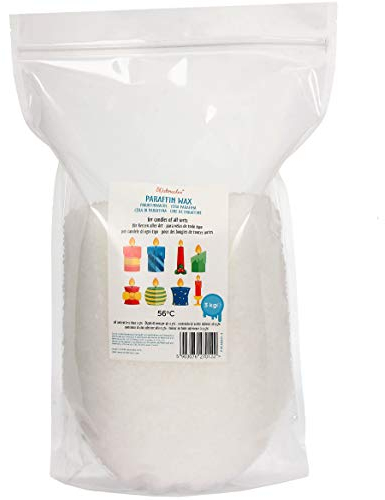 Materialix Cera di paraffina per candele - varie dimensioni (3kg)