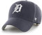 '47 MLB Detroit Tigers MVP Unisex-Baseballkappe, Verstellbar, Hochwertiges Design und Verarbeitung, White Logo, Navy Blue