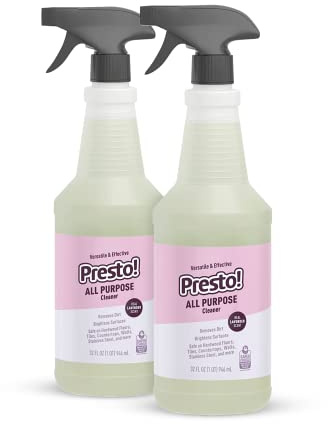 Amazon Brand – Presto! All Purpose Cleaner, Lavender Scent, 32 fl oz, Pack of 2