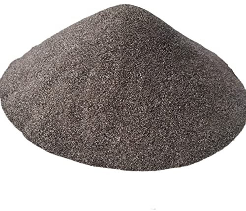 SACKORANGE Medios abrasivos de granallado de arena de óxido de aluminio de grano 80 de 6 libras para gabinete de voladura o pistolas de voladura (grano 80)