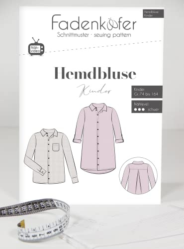 Papierschnittmuster Hemdbluse Kinder