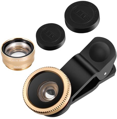 ARTIBETTER Handyobjektiv Mit Superweitwinkelobjektiv Makroobjektiv Und Fisheye-objektiv Für Smartphone Wasserfest Leicht Zu Installieren