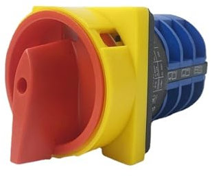 Cadenas interrupteur de transfert universel LW26GS-32/3, arrêt d'urgence, coupure de courant, 2 sections, 2 vitesses ON-OFF, une ouverte et une éteinte