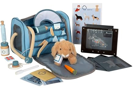 Small Foot Trousse de vétérinaire avec Lapin, avec Accessoires, Enfants à partir de 3 Ans, 12737