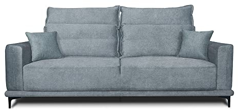 VitaliSpa Sofa Caprioli, Schlafcouch, Grau, 236 cm