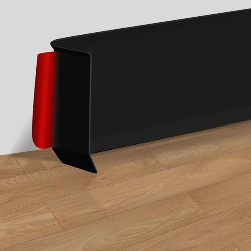 Battiscopa in PVC Morbido Autoadesivo Battiscopa Cucina per Pavimenti, Pareti e Altro