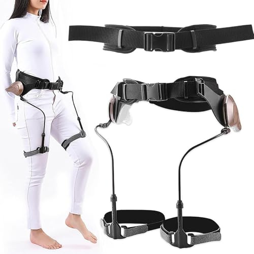 Ausilio per la deambulazione con esoscheletro regolabile - Dispositivo di supporto per la riabilitazione delle gambe bioniche, deambulatore elettrico a 3 livelli di forza per l'assistenza alla mobilit