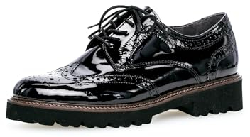 Gabor Damen 05.244.97 Slipper, schwarz (Cognac), 38.5 EU