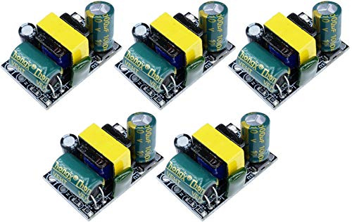 5 pz AC-DC 5V 700mA AC 220V a 5V DC 3.5W Step Down Modulo di alimentazione