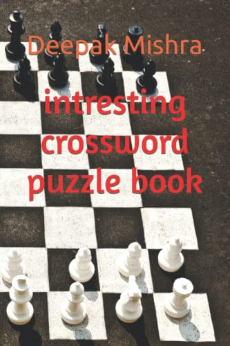 intresting crossword puzzle book