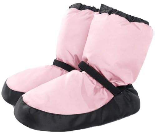 Stivale Balletto, Stivaletti Riscaldamento per Danza per Adulti Stivali Ballo Stivali Balletto Caldi Scarpe Ballo Stivali Invernali Scarpe Allenamento per Riscaldamento