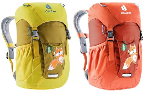 deuter Waldfuchs 10 Kindergartenrucksack, Turmeric-corn & Waldfuchs 10 Kindergartenrucksack, Lava-paprika
