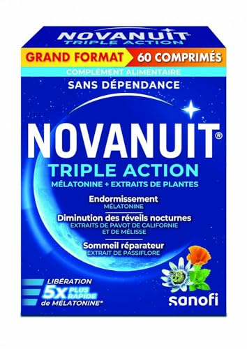 Sanofi Novanuit Triple Action 60 Comprimés