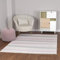 Livabliss Nantes Wohnzimmer Teppich Modern - Abstrakt Design in Marmor Optik 160x213 cm für Wohnzimmer, Esszimmer, Schlafzimmer - Weicher Kurzflor in Rosa, Grau und Weiß