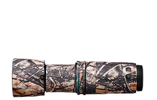 easyCover - Lens Protection Camouflage Cover - Objektivschutz - Schutz für Ihr Kameraobjektiv - Canon RF 100-400mm F5.6-8 is USM - Wald Camouflage