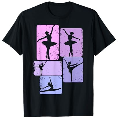 Ballerina Balletto Donna Bambina Maglietta