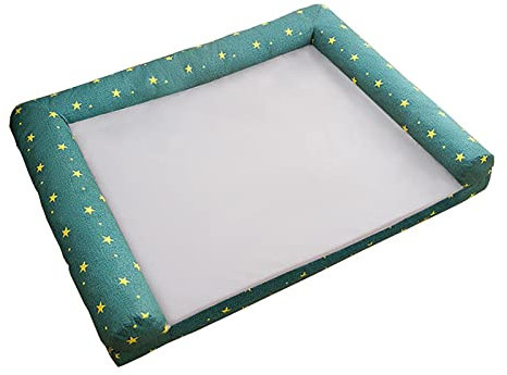 Weiches Hundebett und Katzenbett mit abnehmbarem, waschbarem Bezug, orthopädisches Memory-Hundesofa, geeignet für den Innenbereich (60 x 45 x 15 cm).