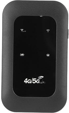 Hotspot Mobile WiFi 4G LTE, Router WiFi da Viaggio Portatili con Slot per Scheda SIM, 10 Dispositivi Connessi, Router Hotspot Wireless Sbloccato per Ufficio Domestico