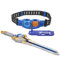 COLORBABY 48093 Infinity Nado Master Belt Battle Set toupie Fury Wave Dragon d'eau 3D, épée Lanceur, Ceinture maître, lumières LED, Jeux de toupie, Piles incluses