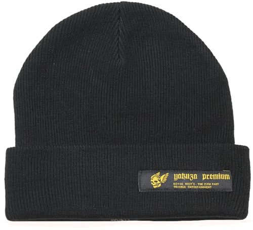 Yakuza Premium Strickmütze 3779 schwarz OneSize