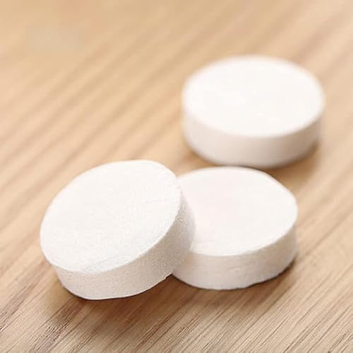 SEAFRONT Mascarilla Facial Comprimida de Tela No Tejida de 40 Piezas para Cuidado de la Piel Hidratante DIY y Uso en Viajes