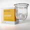 La Cup Luneale - coppetta mestruale - design ergonomico esclusivo creato con ostetriche - fabbricazione francese - 100% silicone medico al platino (L - Flusso abbondante/molto abondante)