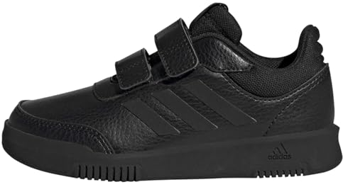 adidas Unisex Kids Tensaur Hook and Loop Shoes, Core Black / Core Black, 1.5 UK