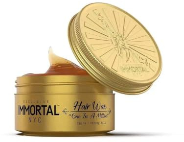 Immortal NYC One In A Million Hair Styling Product - 8 out of 9 Holding Ability, High Shine - All Natural Water-Based Formula for Men, No Residue, Suitable for All Hair Types